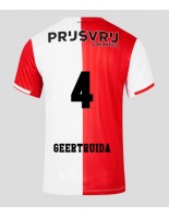 Feyenoord Lutsharel Geertruida #4 Kotipaita 2023-24 Lyhythihainen